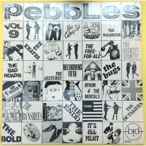 Various PEBBLES Vol. 09 (BFD Records – BFD-5026) USA 1980 compilation LP (Garage Rock, Psychedelic Rock) 